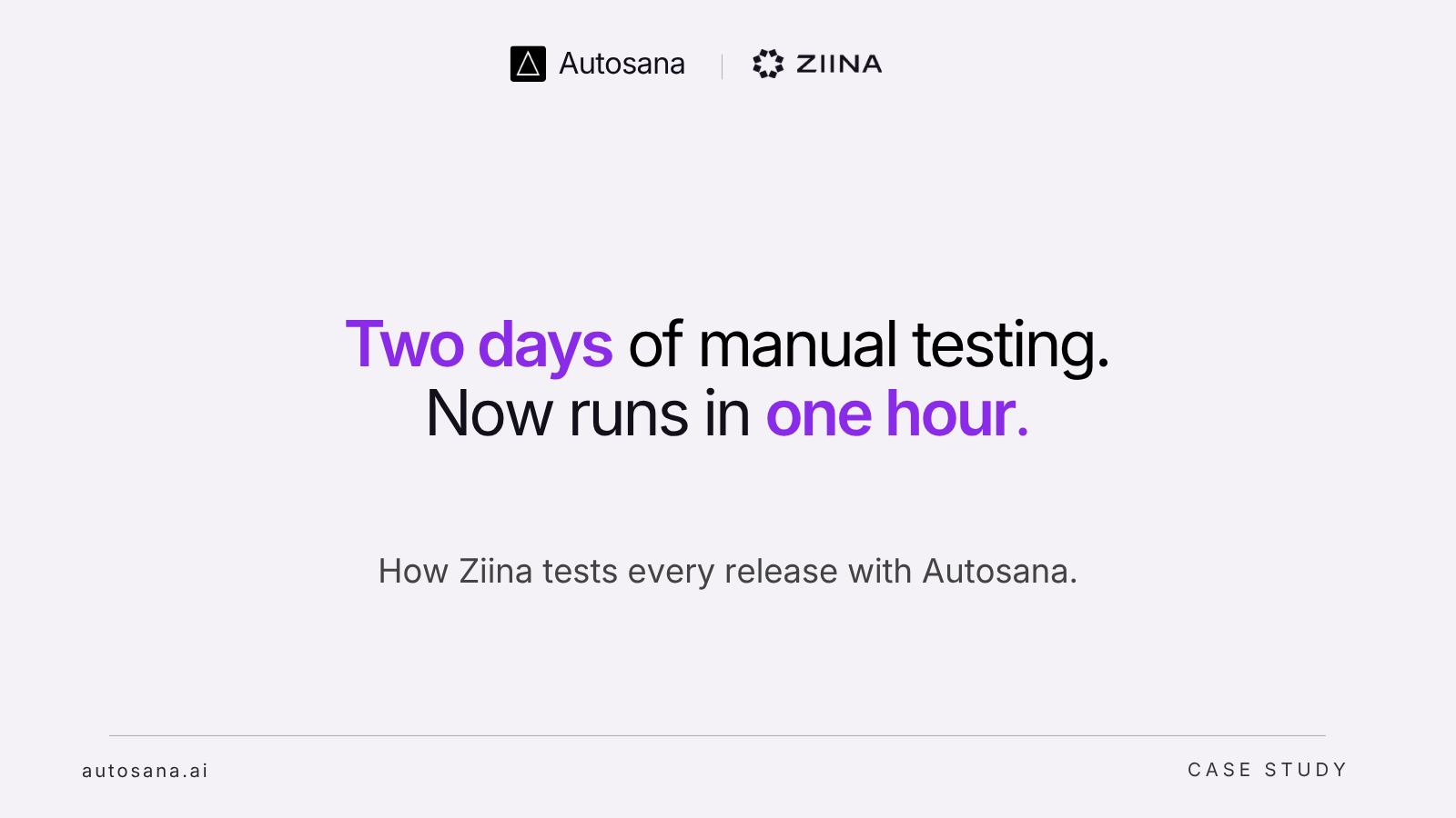 How Ziina Cut Regression Testing Time by 90%